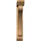 Ekena Millwork Legacy Slat Smooth Bracket w/ Offset Brace, Western Red Cedar, 5 1/2"W x 34"D x 34"H BKT0604X34X34LEC06SWR - alternate 3